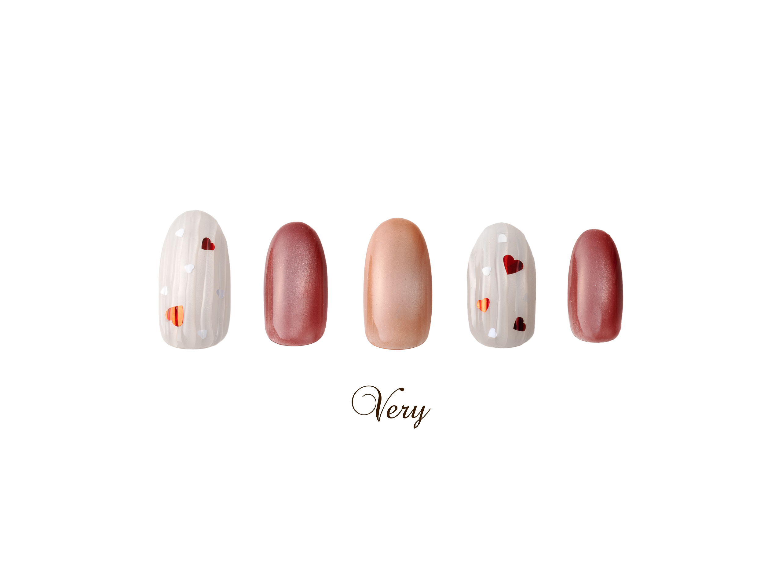 <h1>【ハートホロネイル】</h1>
<br>
<h6>ご予約の際はメニューの『ハンド カラージェル10本』と『ハンド デザイン各種』をご選択ください。<br>