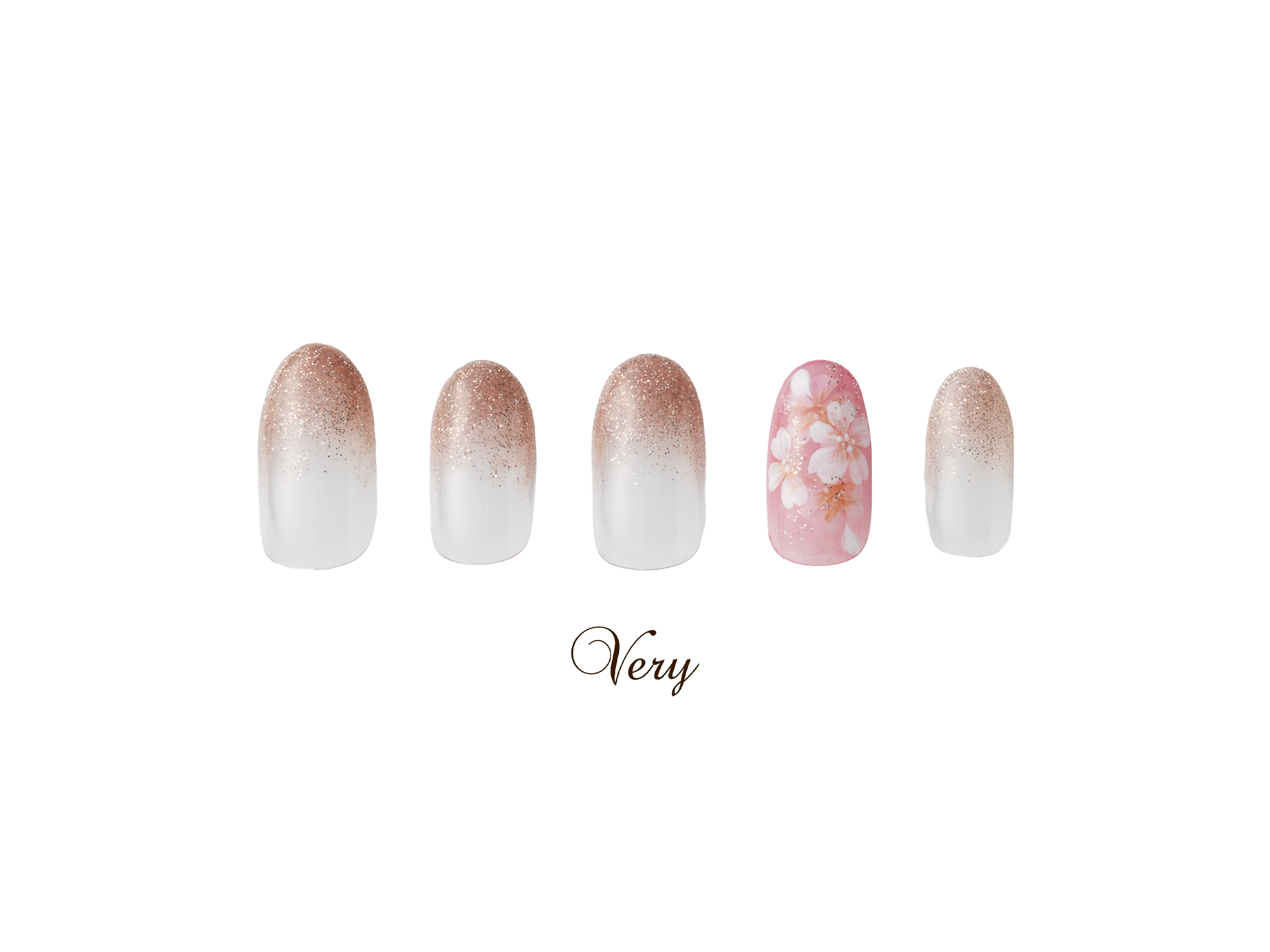 <h1>【奥行きサクラネイル】</h1>
<br>
<h6>ご予約の際はメニューの『ハンド カラージェル10本』と『ハンド デザイン各種』をご選択ください。<br>