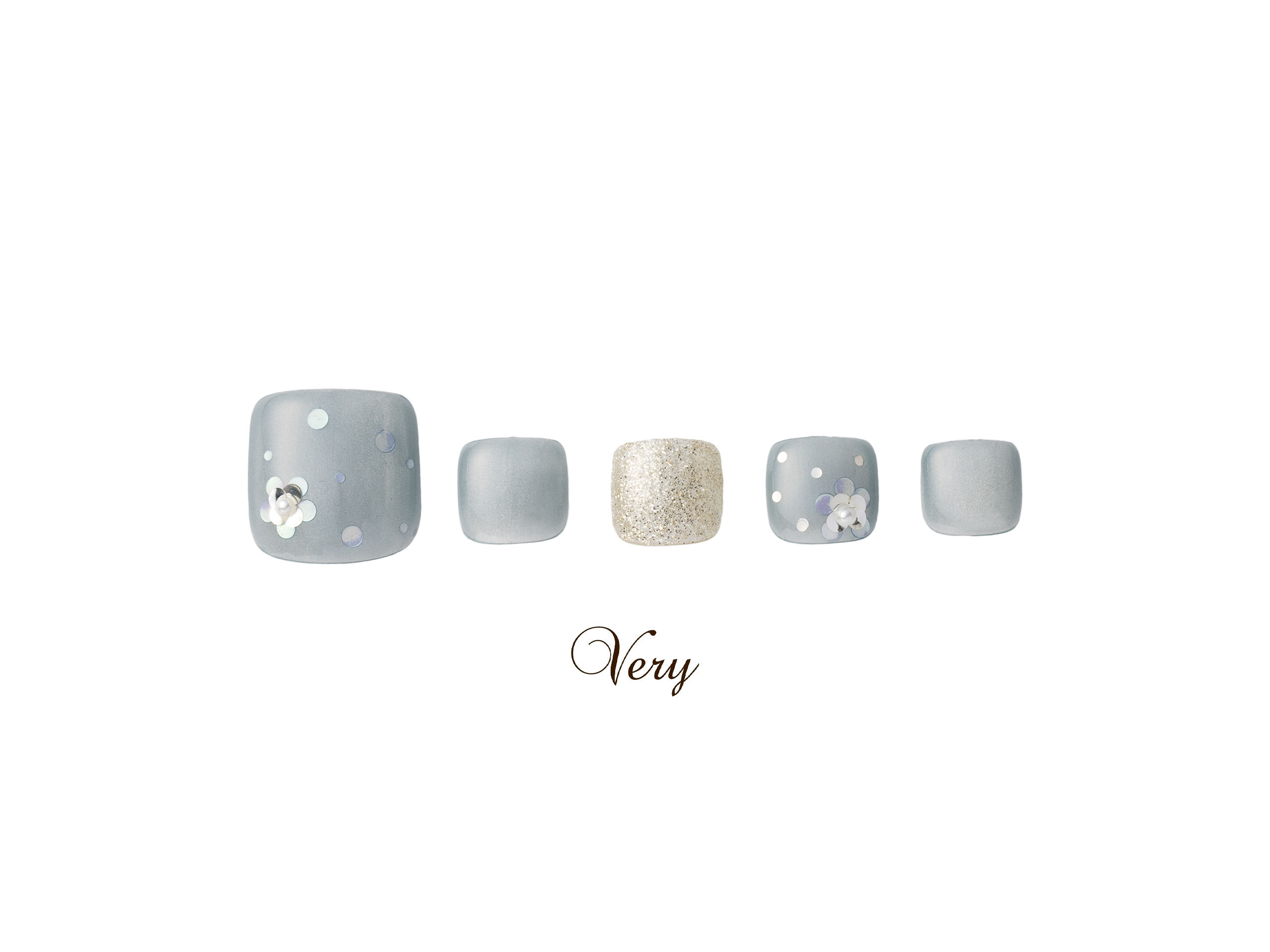 <h1>【ホロ花ネイル】</h1>
<br>
<h6>ご予約の際はメニューの『フット カラージェル10本』と『フット デザイン各種』をご選択ください。<br>